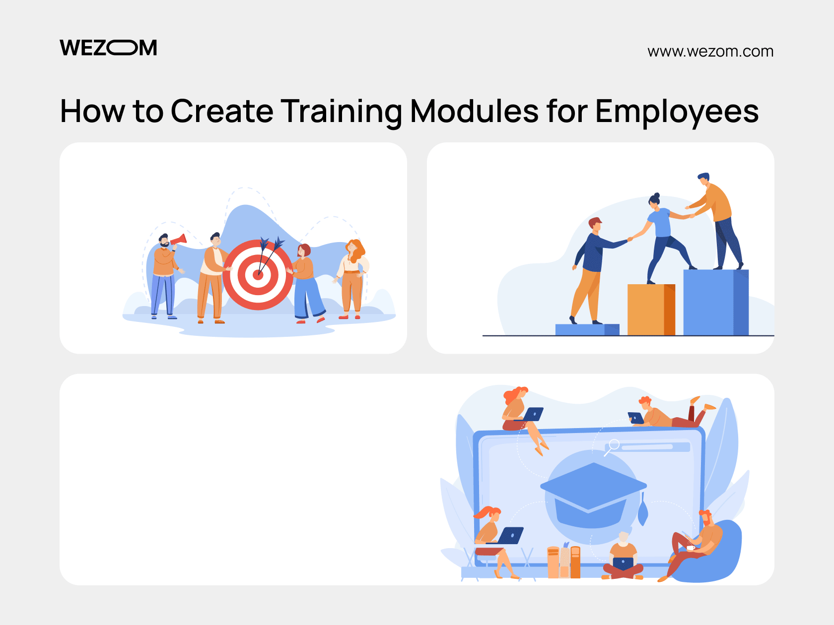how to develop a training module