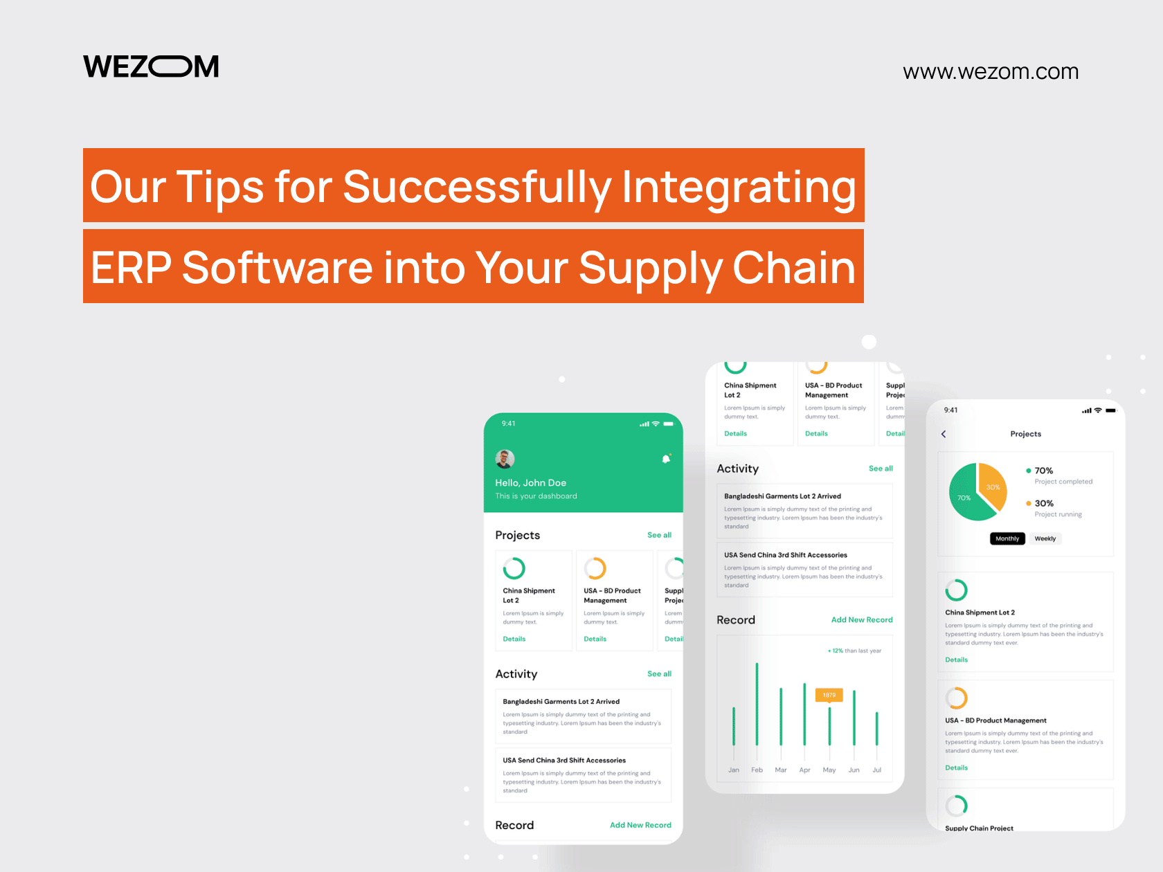 Our Tips for Successfully Integrating ERP Software into Your Supply Chain