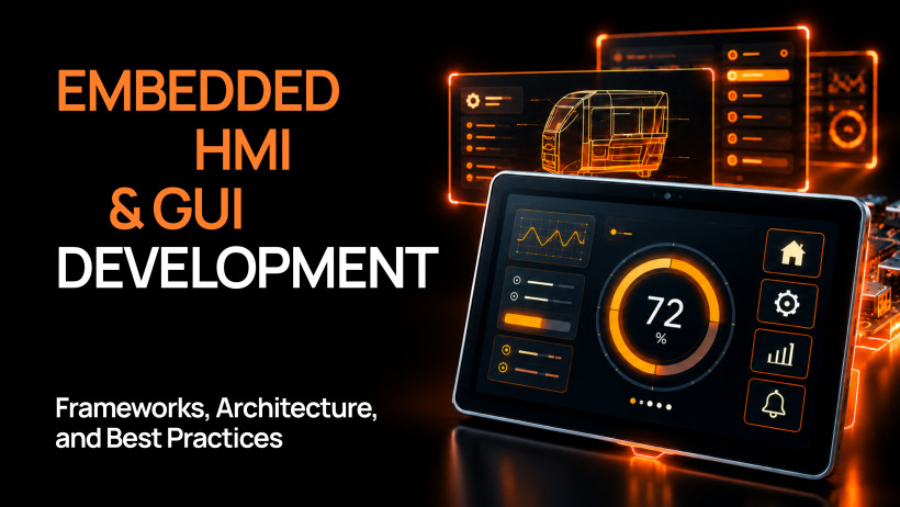 Embedded HMI & GUI Development: Frameworks, Architecture, and Best Practices Embedded HMI & GUI Development: Frameworks, Architecture, and Best Practices