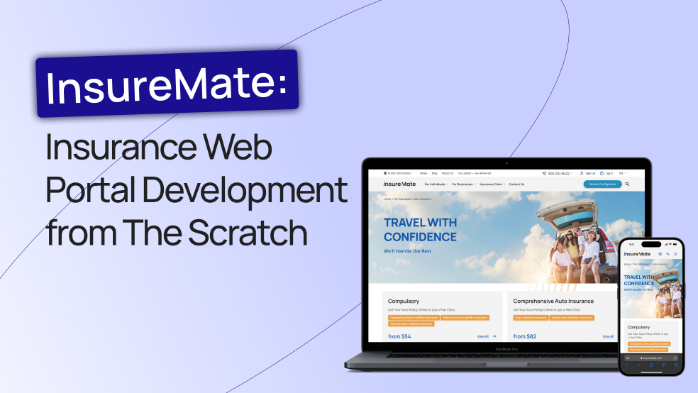 InsureMate: Insurance Web Portal Development from The Scratch Insurance Web Portal Development