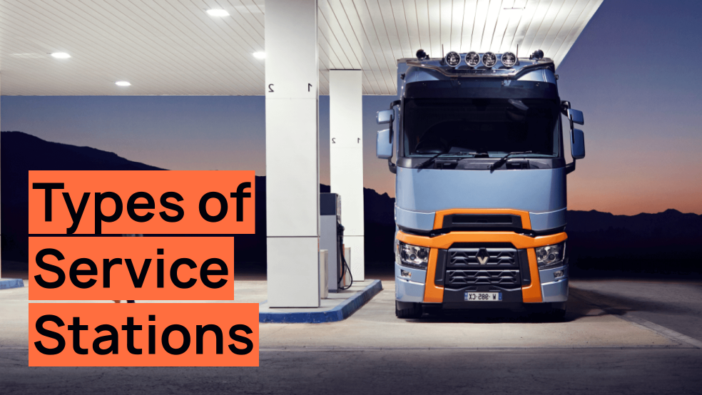 Types of SHAP Heavy Duty Vehicle and Parts Service Stations
