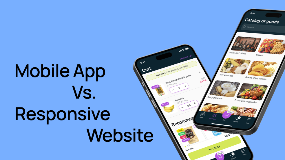 Mobile App Vs. Responsive Website: Which Is The Better? Mobile App Vs. Responsive Website