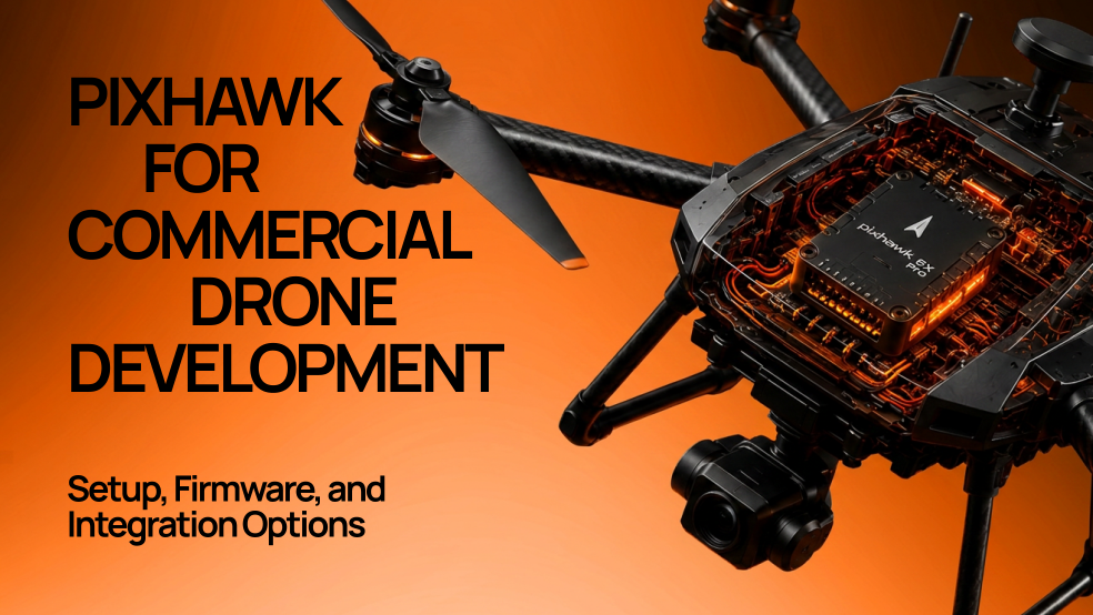Pixhawk in Commercial Drone Development: Firmware, Setup & Integration