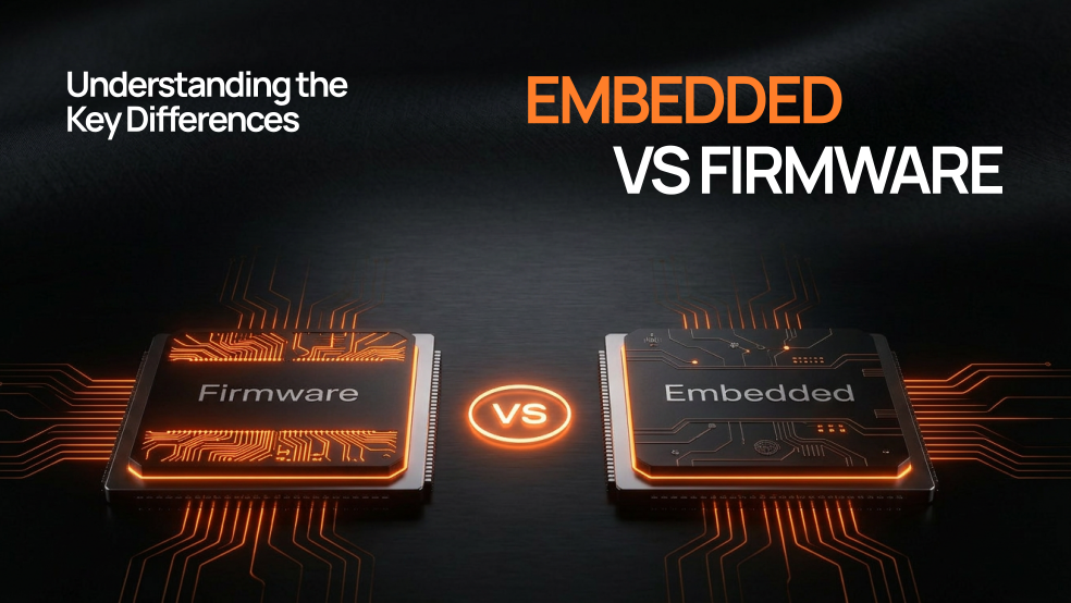 Embedded vs Firmware: Understanding the Key Differences Embedded vs Firmware: Understanding the Key Differences