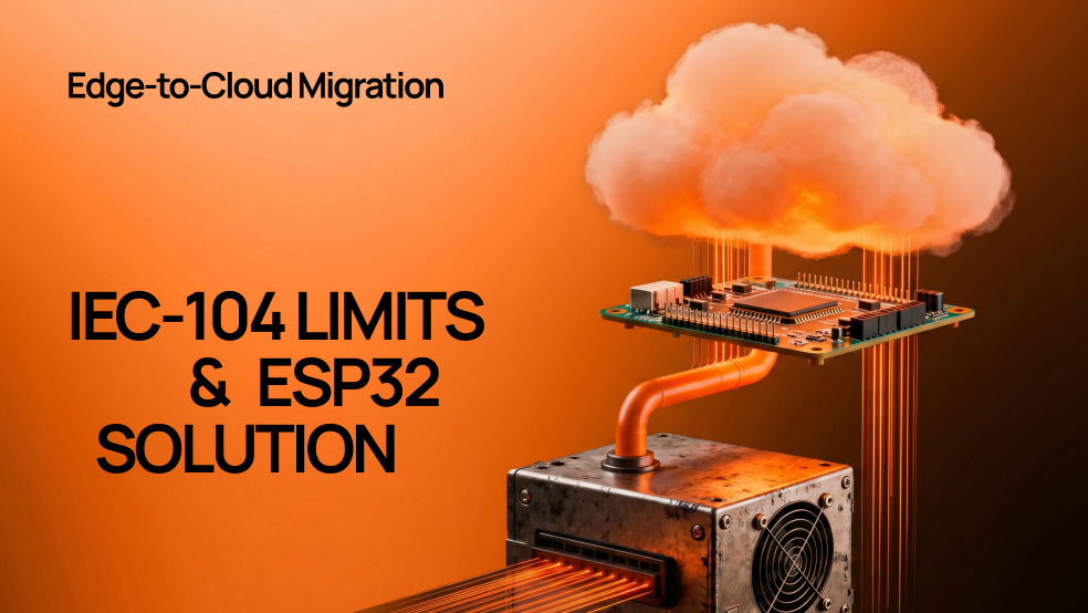 Edge-to-Cloud Migration: Overcoming IEC-104 Constraints and Technical Debt with ESP32