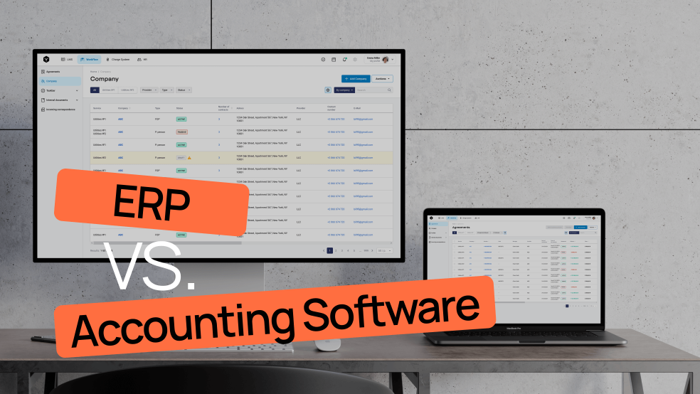 ERP vs. Accounting Software