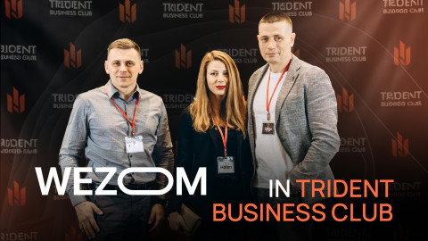 WEZOM Shines at the Trident Club's Monthly Showcase Meetup Trident Club's Monthly Showcase Meetup