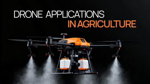 Revolutionizing Farming with Drone Applications and Agriculture Mapping Software