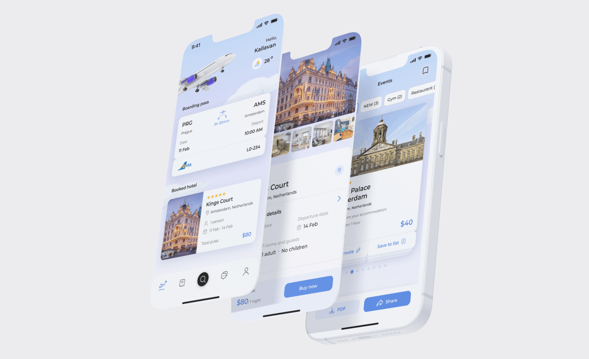 Voyage App: AI travel planning app