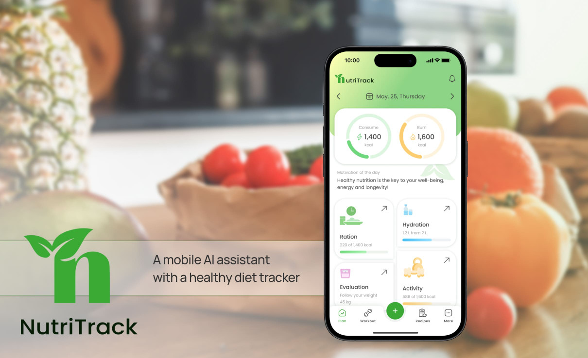 NutriTrack: Digital dietician in your smartphone