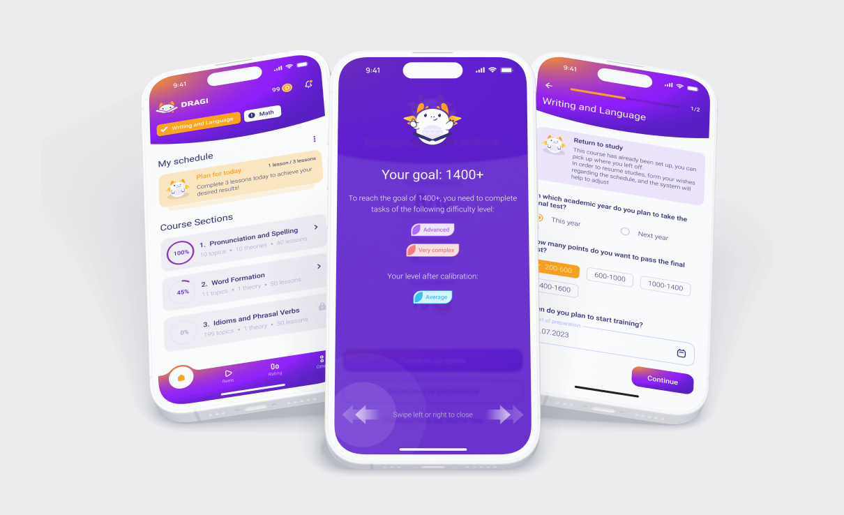 DRAGI: A College Entrance Examination App