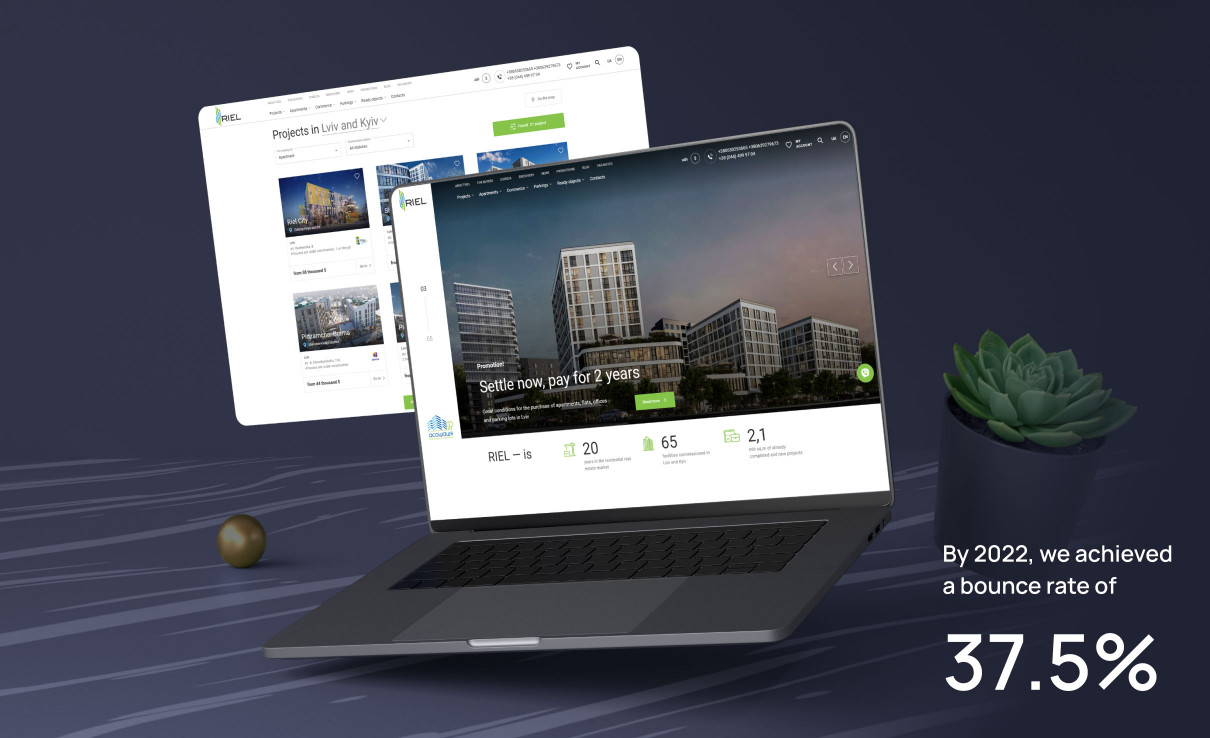 Riel: Real Estate Web Portal Development