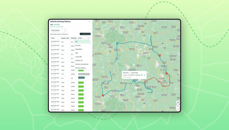 SafeRoute AI: Smart logistics solution  for real-time truck tracking