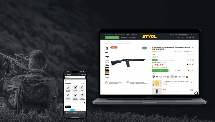 STVOL: eCommerce for a leading gun store