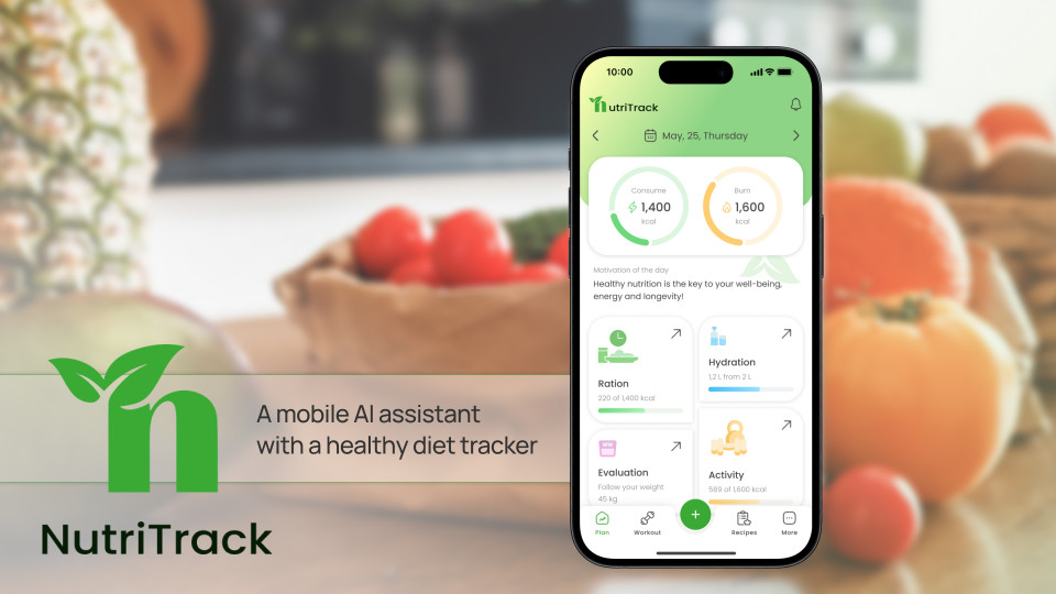 NutriTrack: Digital dietician in your smartphone