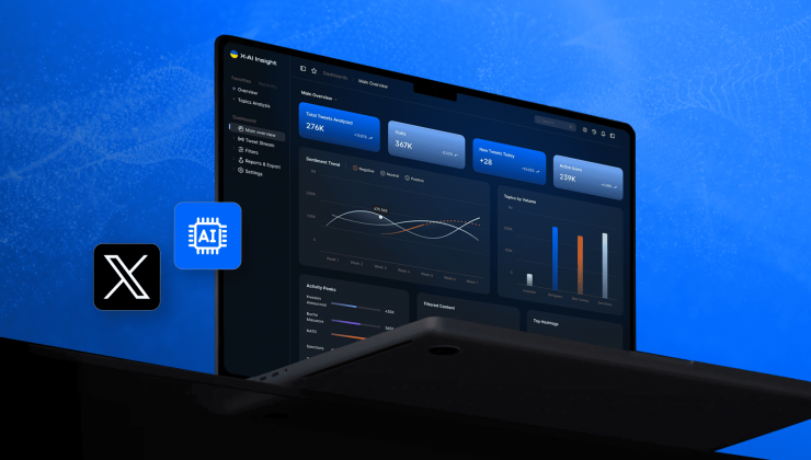 X-AI Insight: AI solution for AI tweet analysis