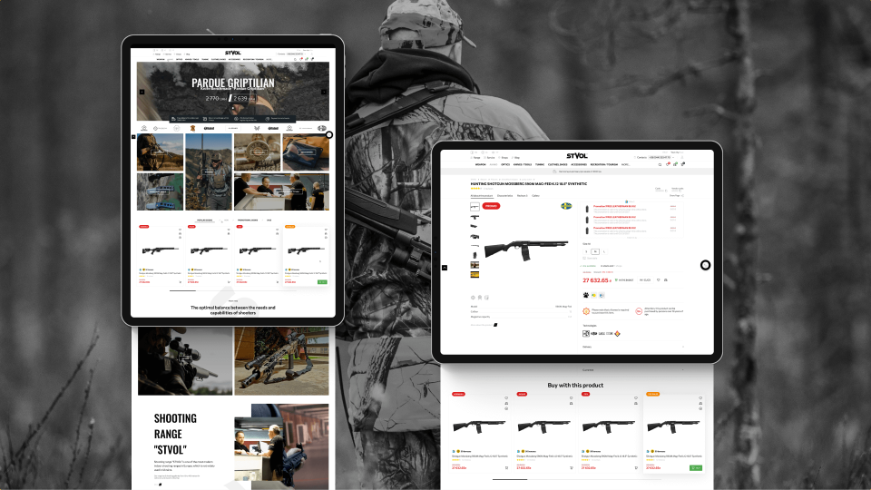 STVOL: Online Firearms Store Development