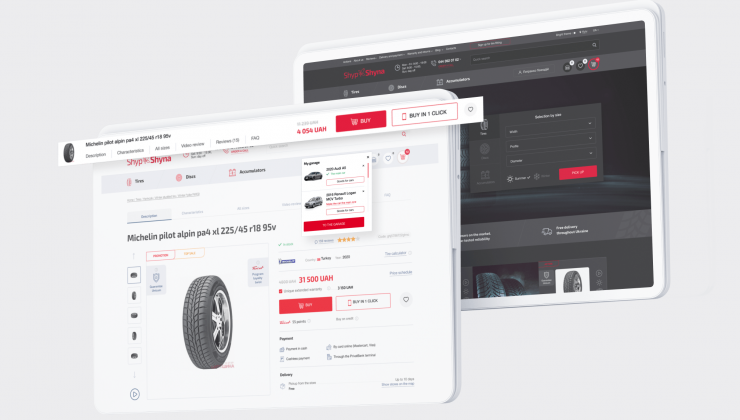 Shyp-Shyna: New level of eCommerce quality for a tire retailer
