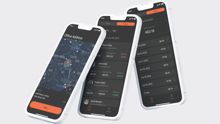 Custom GPS Attendance App for Logistics Company