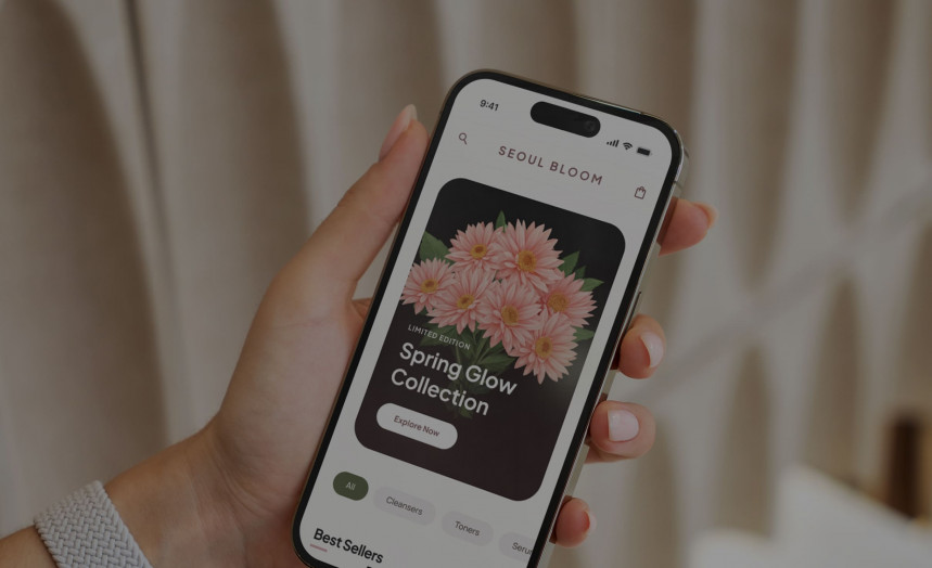 Seoul Bloom: Mobile App for a Korean Cosmetics Distributor