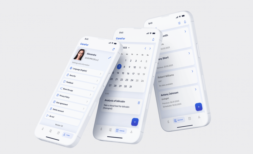 CareFor: Mobile Health Dashboard in Your Pocket