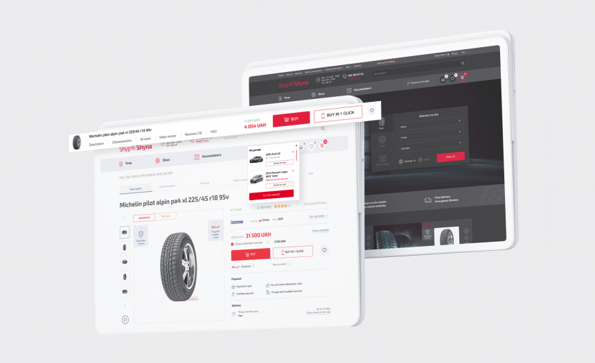 Shyp-Shyna: New level of eCommerce quality for a tire retailer