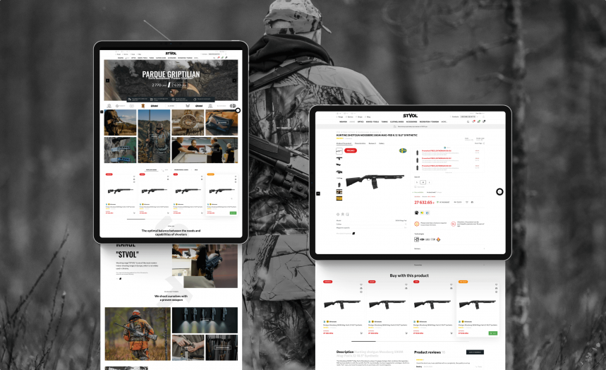 STVOL: Online Firearms Store Development