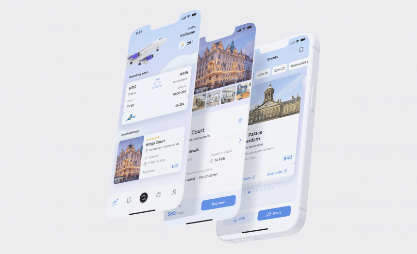 Travel assistant with AI-based itinerary generation