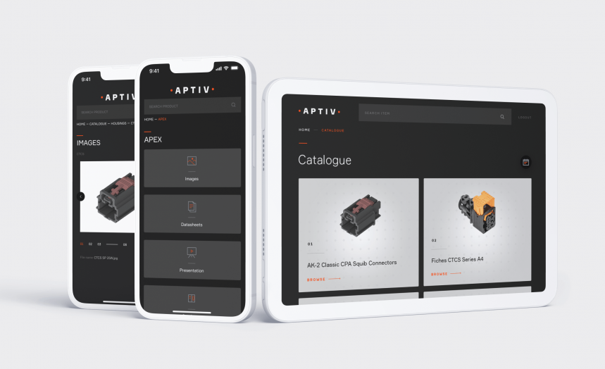 APTIV: Product Catalog for Global Auto Parts Sales