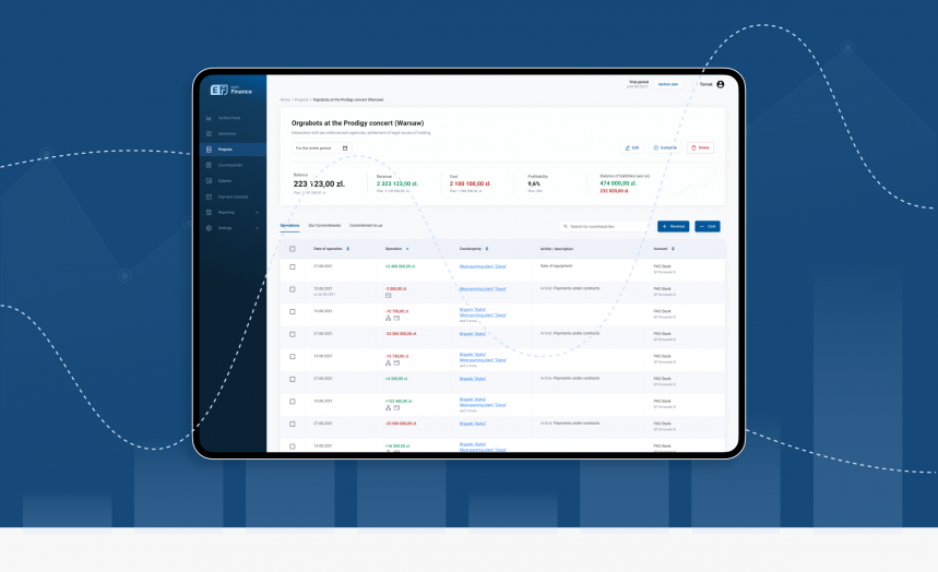 EasyFinance: Financial Management Tool for SMBs