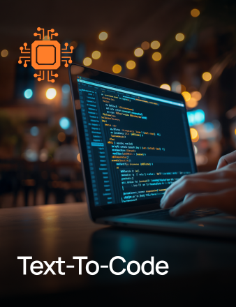 Text-to-Code: AI dev assistants, auto-generated components