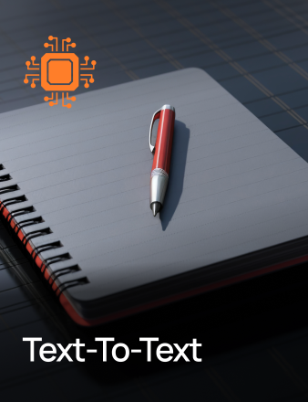 Text-to-Text: Copywriters, summarizers, AI writers