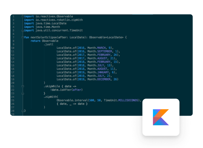Why rxKotlin?